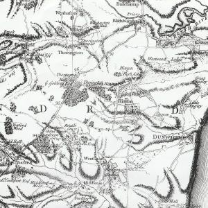 1783 Walberswick to Thorpeness Map 2